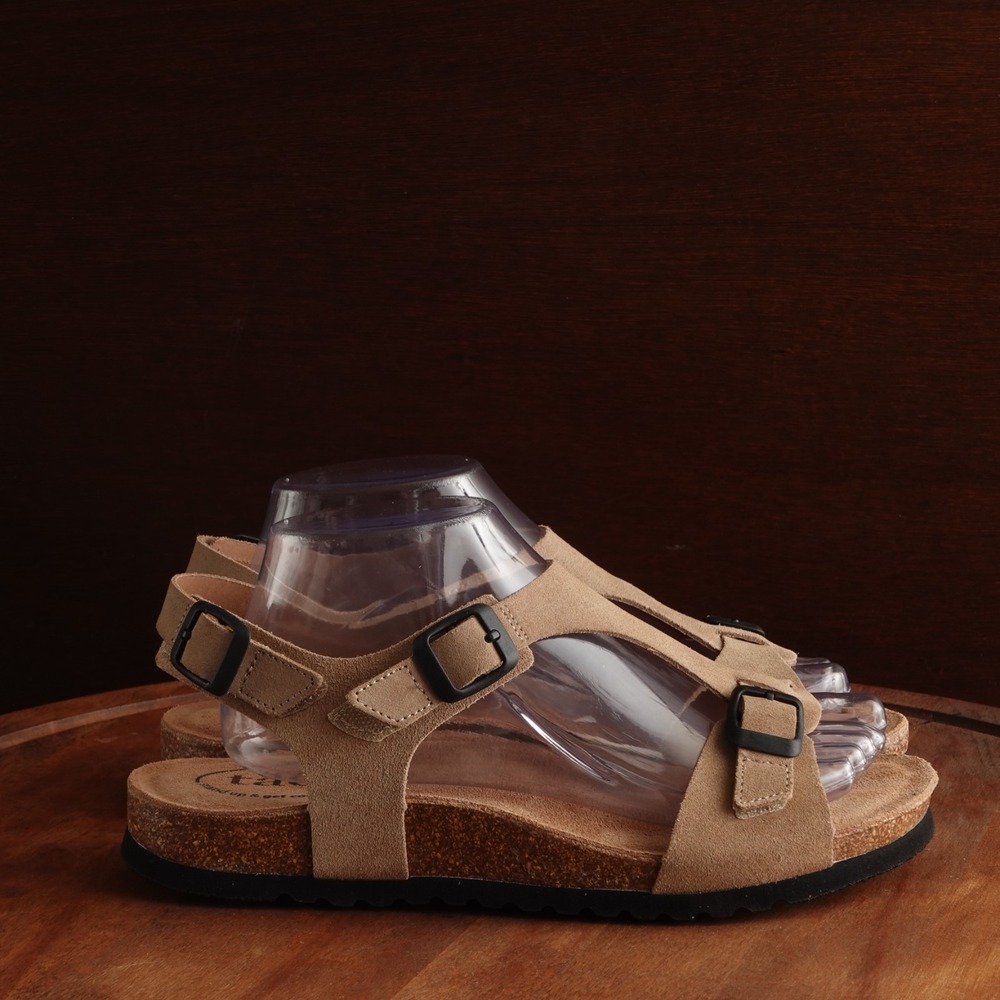 Taos Sandals Womens Size 9 Brown MVP Leather Strappy Comfort Walking Shoes NWOT